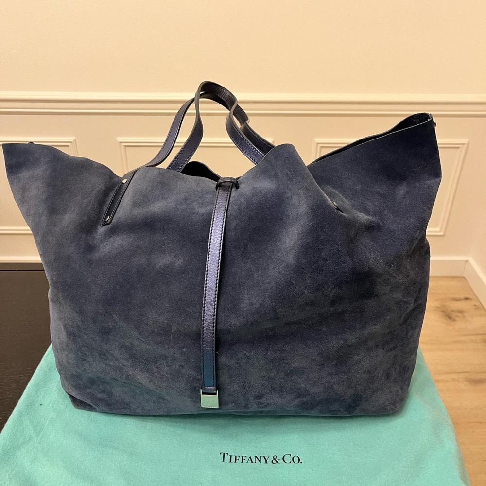 Tiffany Reversable Suede Tote